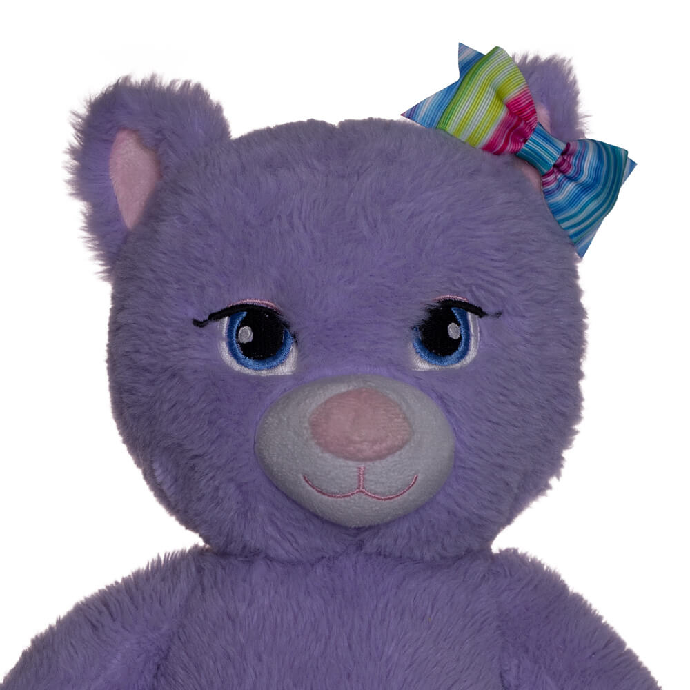 خرید گل‌سر پاپیون راه راه رنگین کمانی