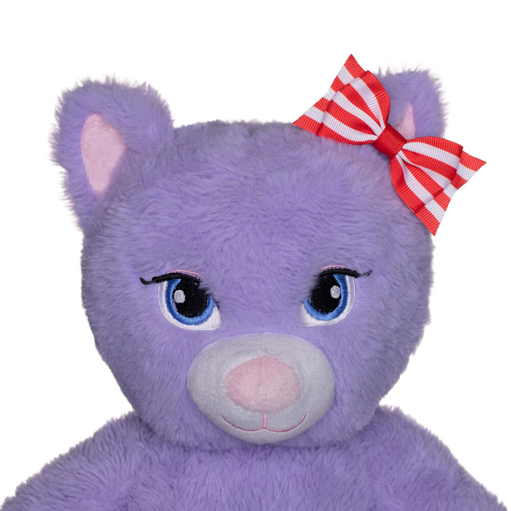 پاپیون ساده قرمز راه راه