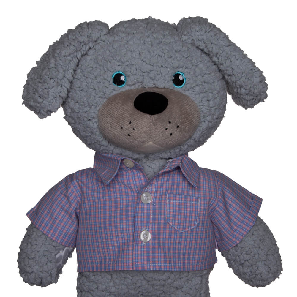 قیمت بلوز عروسک چهارخونه صورتی