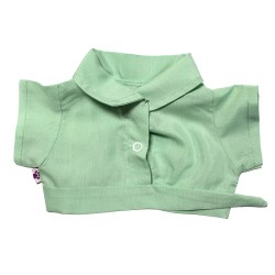 بلوز عروسک گره دار سبز