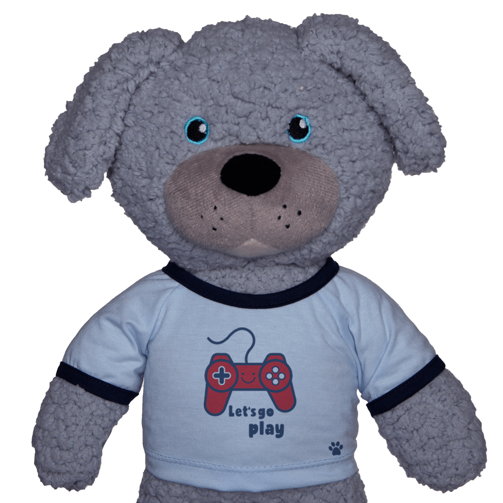 تیشرت عروسک آبی مدل GAME